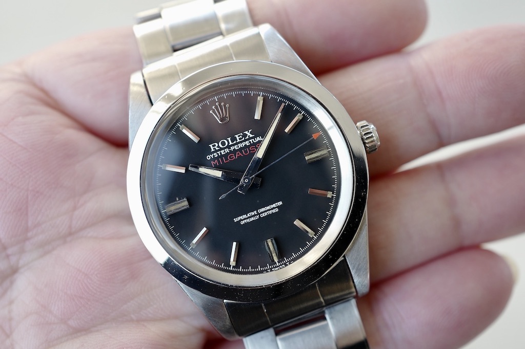 ROLEX MILGAUSS Ref.1019 early BLACK DIAL/1968y ROLEX JP OH