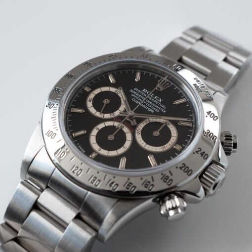 ロレックス デイトナ エルプリメロ　Ref.16520 N番 Invert6 逆6 シングルバックル　黒文字盤