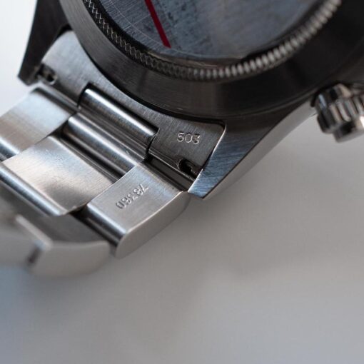フラッシュフィット ロレックス デイトナ エルプリメロ　Ref.16520 N番 Invert6 逆6 シングルバックル　黒文字盤