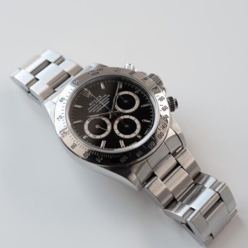 ロレックス デイトナ エルプリメロ　Ref.16520 N番 Invert6 逆6 シングルバックル　黒文字盤