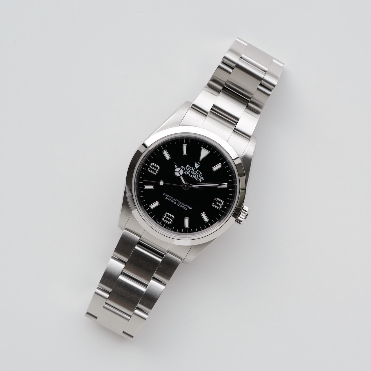 4]ロレックス/エクスプローラー1/114270/D番/保証書付き/ROLEX