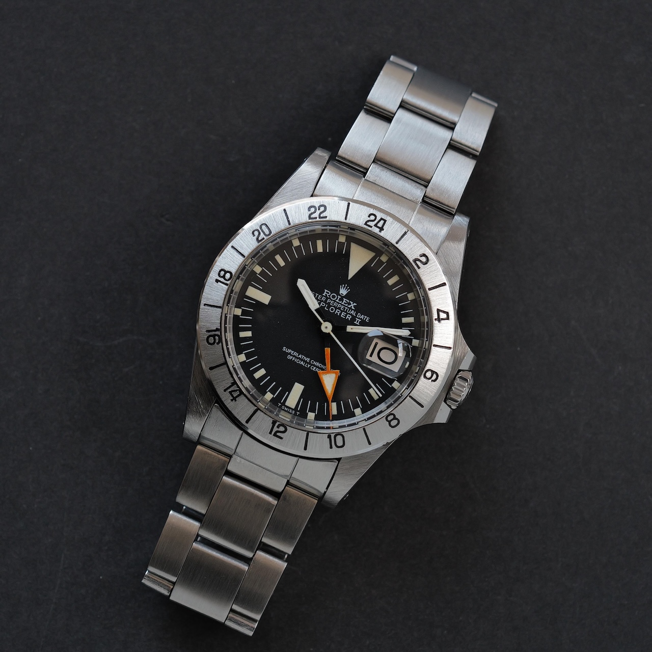 ROLEX EXPLORER2 Ref.1655 Mk.1 Dial / Mk.1 Bezel Full Set 1972y